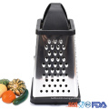 manual stainless steel vegetable and cheese box grater